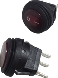 Open Trail Round Rocker Switch for ATV/UTV Lighting Systems (2010–2023)