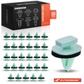 30Pcs Green Nylon Fender Moulding Clip Retainer for Chevy 