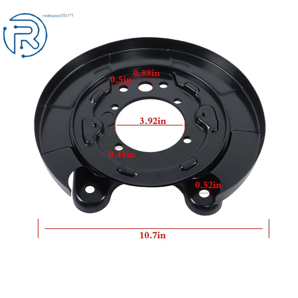 Left Rear Brake Backing Plate Dust Shield for Nissan Frontier (2005–2020) 44030-EA070