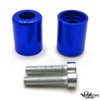 Blue Bar Ends for Kawasaki Ninja 250 500 ZX600 ZX6 636 ZZR600 ZX6R ZX6RR