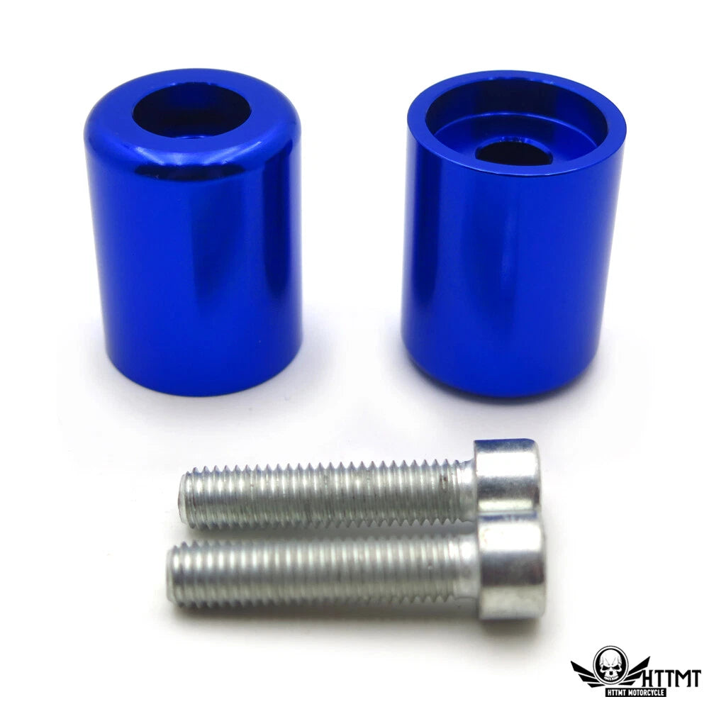 Blue Bar Ends for Kawasaki Ninja 250 500 ZX600 ZX6 636 ZZR600 ZX6R ZX6RR