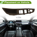 Front Left Window Switch Bezel Cover for BMW 5 Series (2010 - 2016)