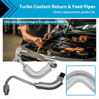 Turbo Coolant Return & Feed Pipes for Holden TM Barina Cruze 1.4L (2011–2016)