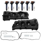 Valve Cover Kit with 6 Coils & Plugs for Ford F-150 3.5L V6 Turbo (2013–2016)