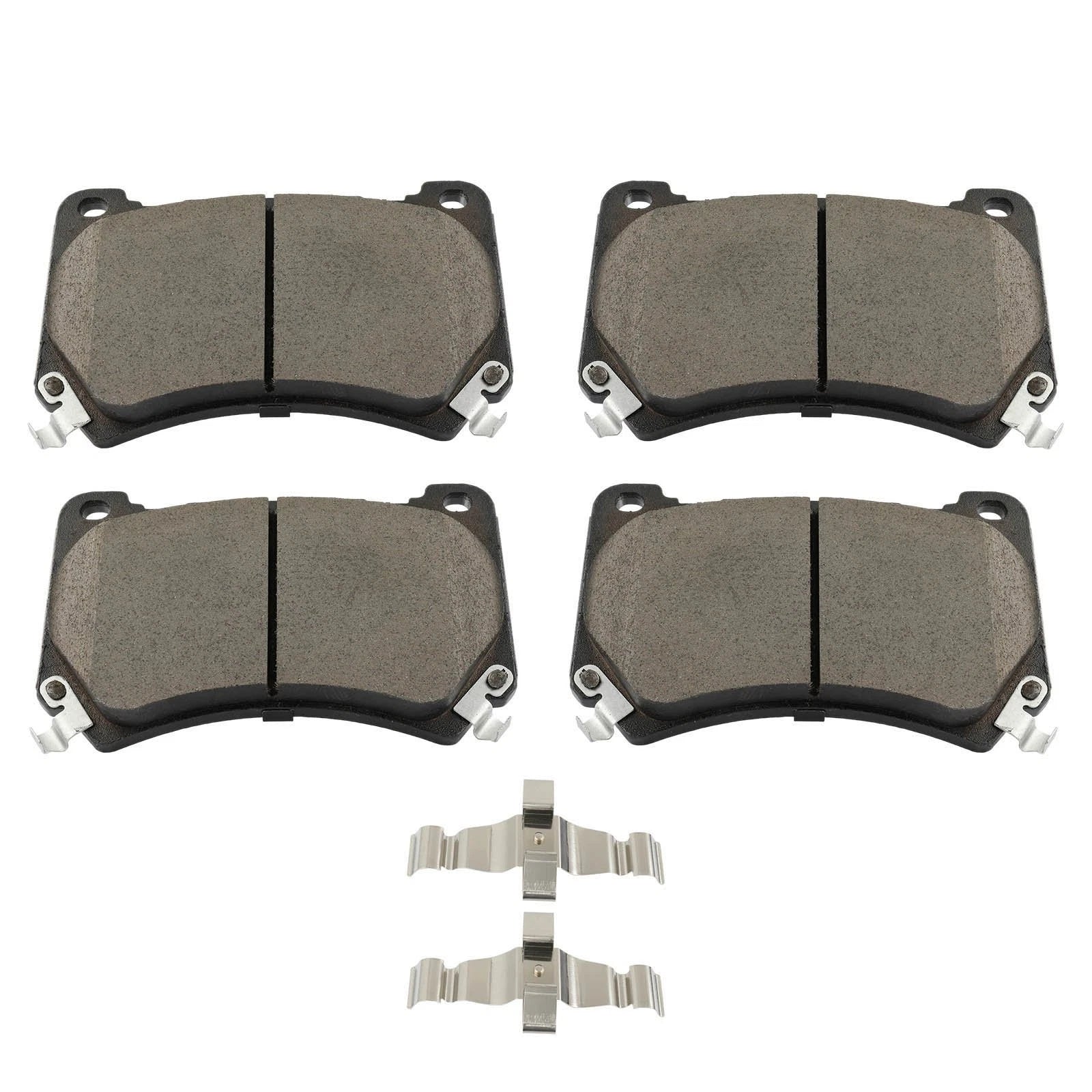 Set of 4 Front Ceramic Brake Pads for Hyundai Equus (2011) Genesis (2009–2011)