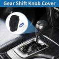 1pc Gear Shift Knob Cover for Toyota Camry (2018–2024) Black Blue Faux Leather