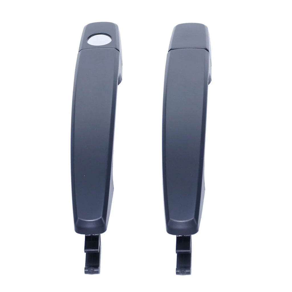 Black Outer Door Handles LHF+RHF 2 x for Holden Barina/Cruze (2009–2018)
