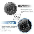 Set of 2 Air Condition Outlet Vent Trim Cover Frame for Volkswagen Tiguan 