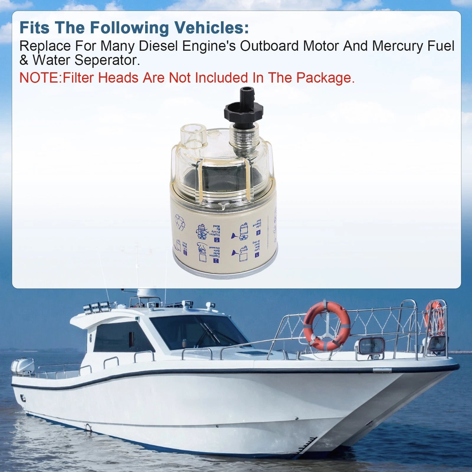 Fuel Filter Water Separator for R12T