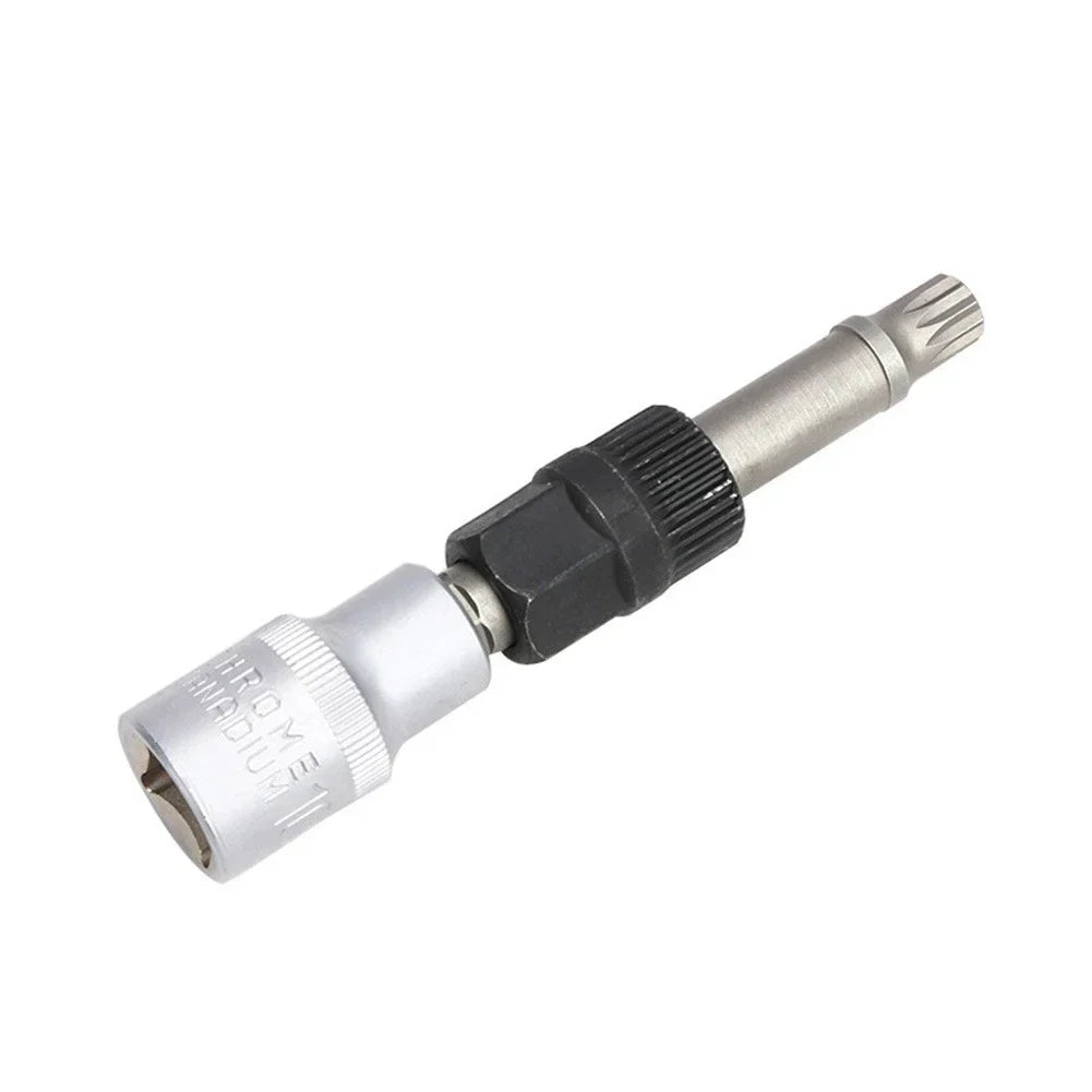 Clutch Pulley Removal Tool Accessory for Alternator Black Silver M10/T50 Metal