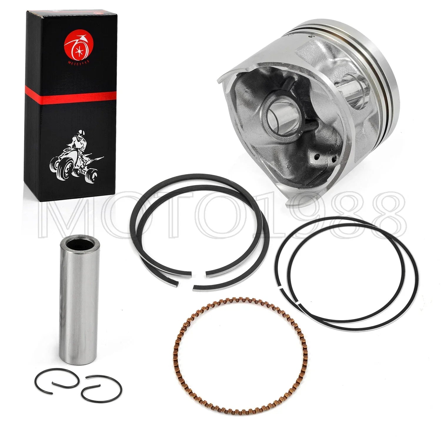 Piston & Ring Gasket Seal Rebuild Kit for YAMAHA Golf Cart G14 (1995–1996)