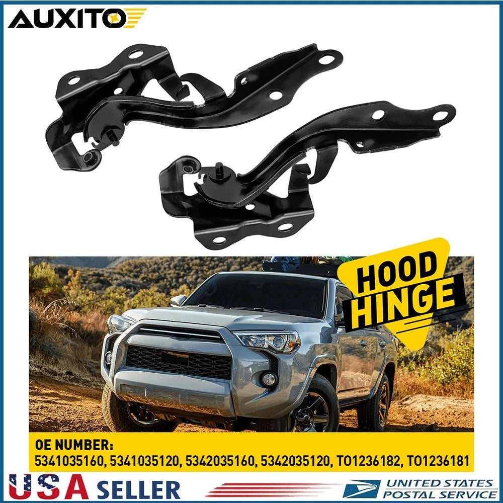 Front Hood Hinge Set for Toyota 4Runner (2010–2021) TO1236182 TO1236181
