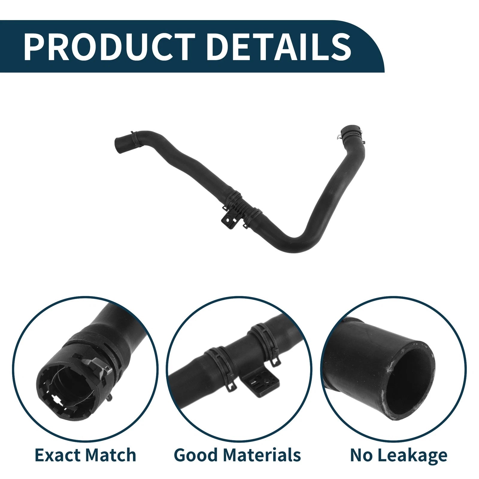 Radiator Hose No. 25414D3700 for Hyundai Tucson (2016–2019) Rubber