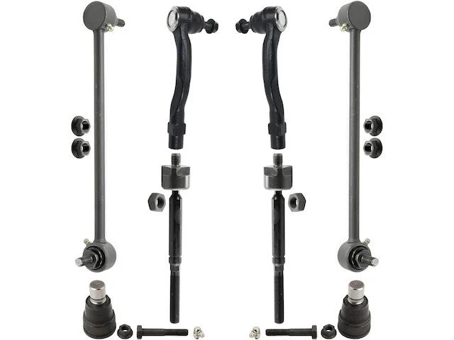 Front Ball Joint Sway Bar Link Tie Rod End Kit for Mazda 3 Sport (2004–2009)