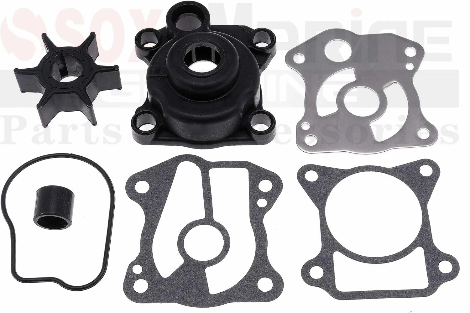 Impeller Rebuild Kit for Honda Marine BF 25 30 HP (4-Stroke) (06193-ZV7-020)