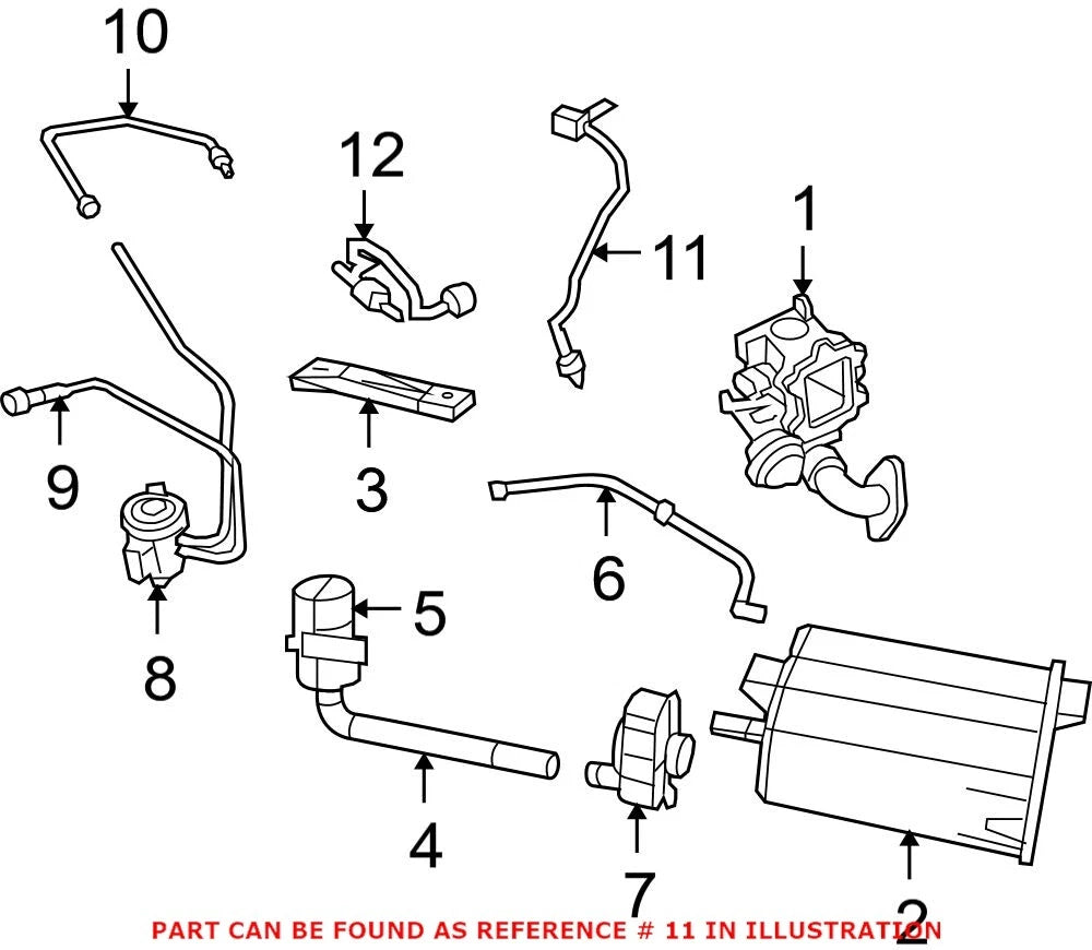 Oxygen Sensor for Chrysler Sebring, Avenger, Compass (OEM)