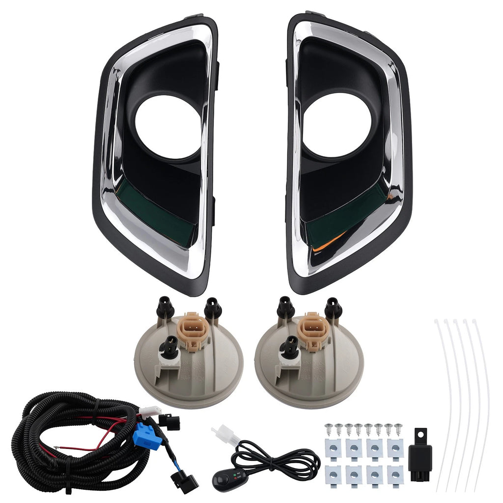 Bumper Fog Lights for Chevy Colorado (2015–2020) - Includes Wiring & Bulbs