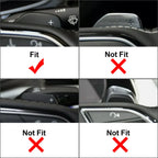 Steering Wheel Shift Paddle Extensions for Audi A3 A4 A5 A6 A7 A8 Q5 Q7 S3 S5 (2010–2023)