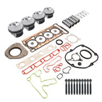 Piston and Head Gasket Set for Audi VW A4 Q5 Jetta GTI Passat EOS (2006-2016)