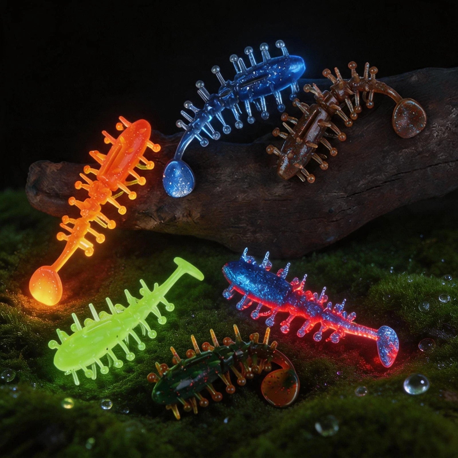 Paddle Tail Soft Lure for Freshwater Fishing (1#-6#)
