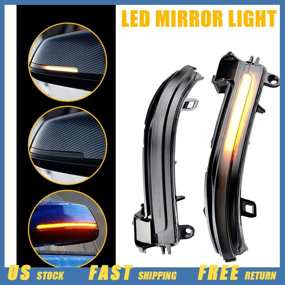 Sequential LED Side Mirror Lights for BMW 2-Series F22 F23 F87 (2014–2018)
