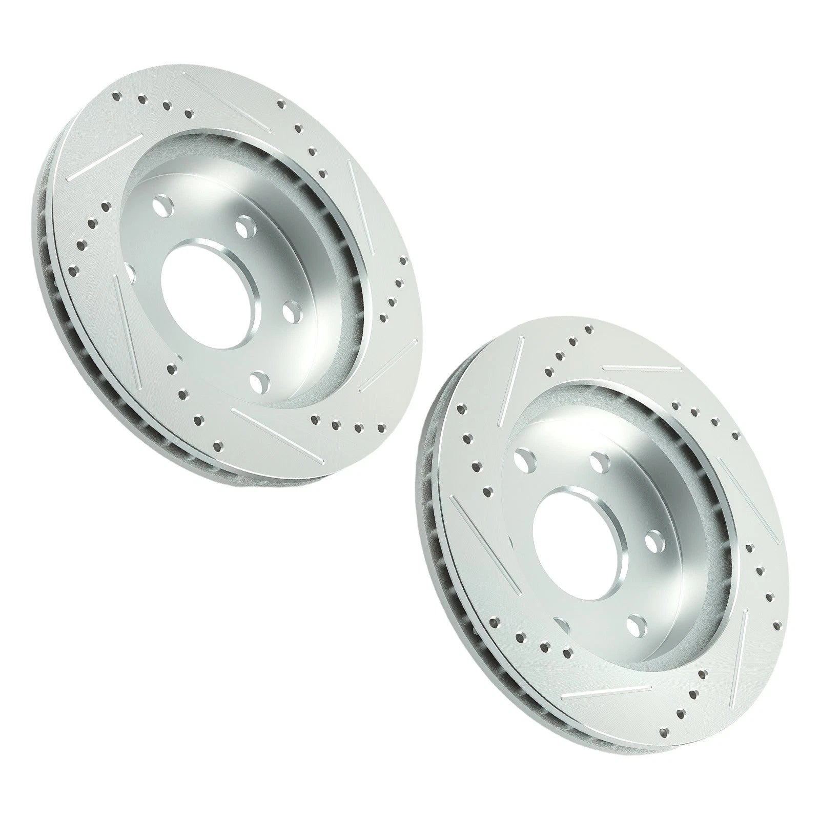 Drilled and Slotted Disc Brake Rotors for Chevrolet Silverado 1500 (1999–2006)