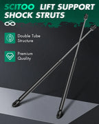 2Pcs Hood Gas Lift Supports Struts for Dodge Ram 1500 2500 3500 (2002–2010)