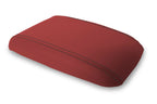 Leather Console Lid Armrest Cover for Ford Mustang (1987–1993) Red