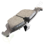 Set of 4 Low Dust Brake Pads for BMW 325i (2001–2005)