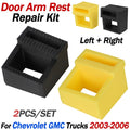 Door Arm Rest Switch Panel Clip Repair Kit for Chevy Silverado Tahoe GMC Sierra (2007–2014)