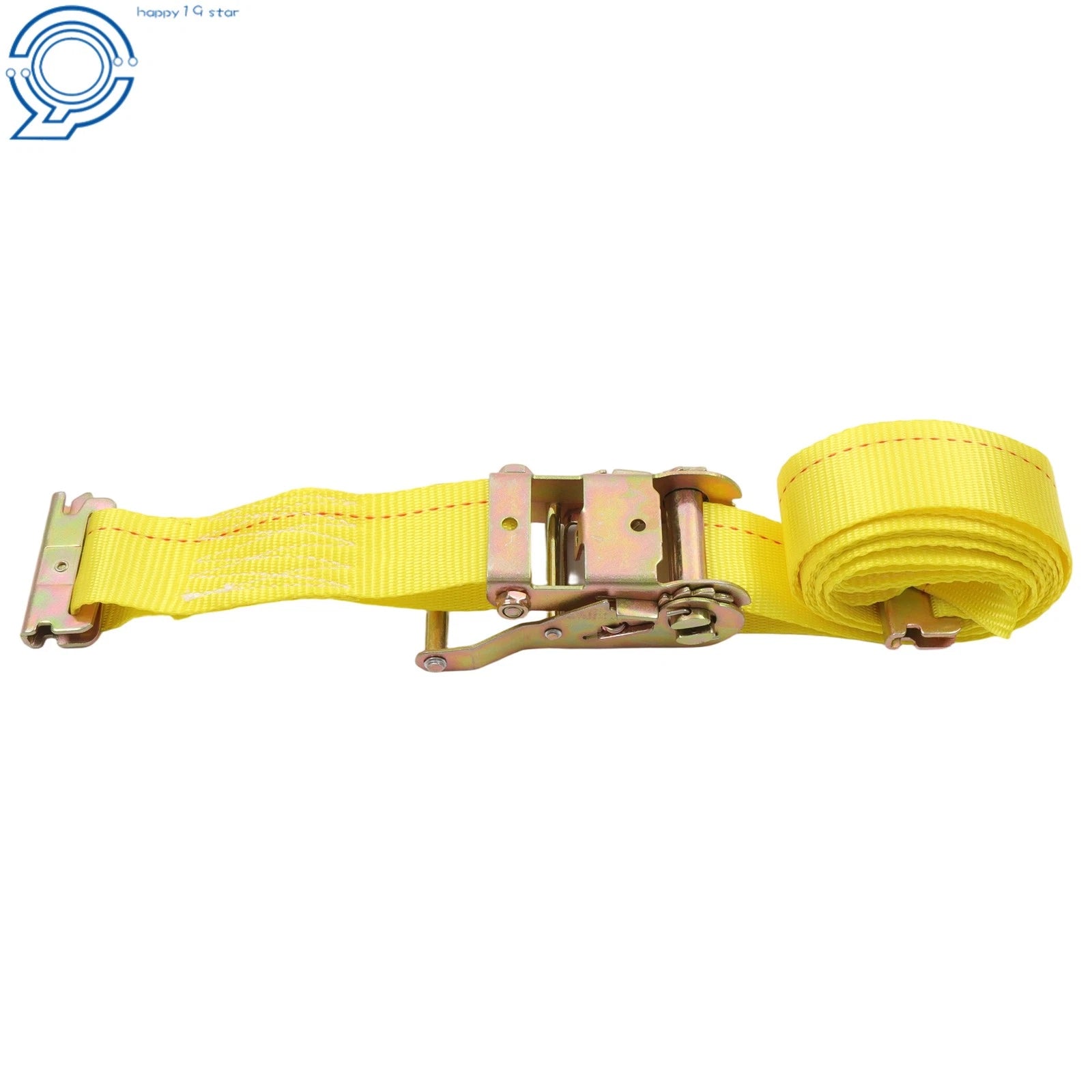 Set of 4 Tie Down Straps for Trailers (2" x 120")