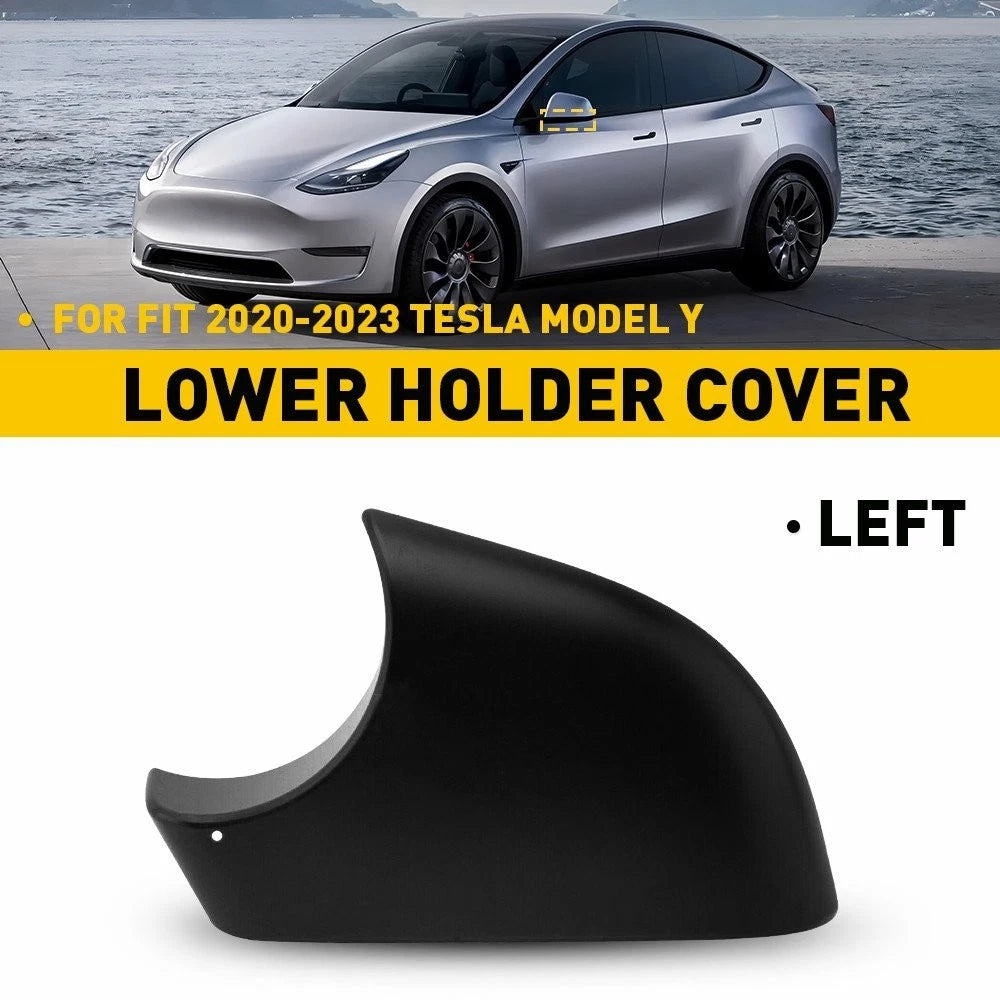 Left Driver High Wing Mirror Cover for Tesla Model Y (2020–2023)