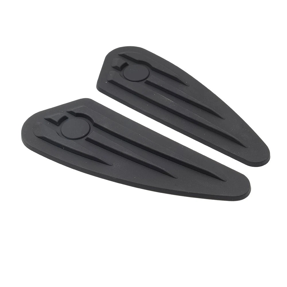 2X Motorcycle Decals Tank Traction Pad Fuel Gas Knee Protection