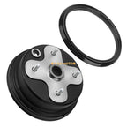Front Wheel Brake Drum Hub & Dust Seal for Yamaha Big Bear 350 (1989–1998)