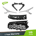 Set of 2 Front Bumper Grille Trim Covers for Chevrolet Trax (2023–2024)