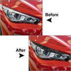 Forged Headlight Eyebrow Eyelid Covers for Infiniti Q50 (2014-2022)