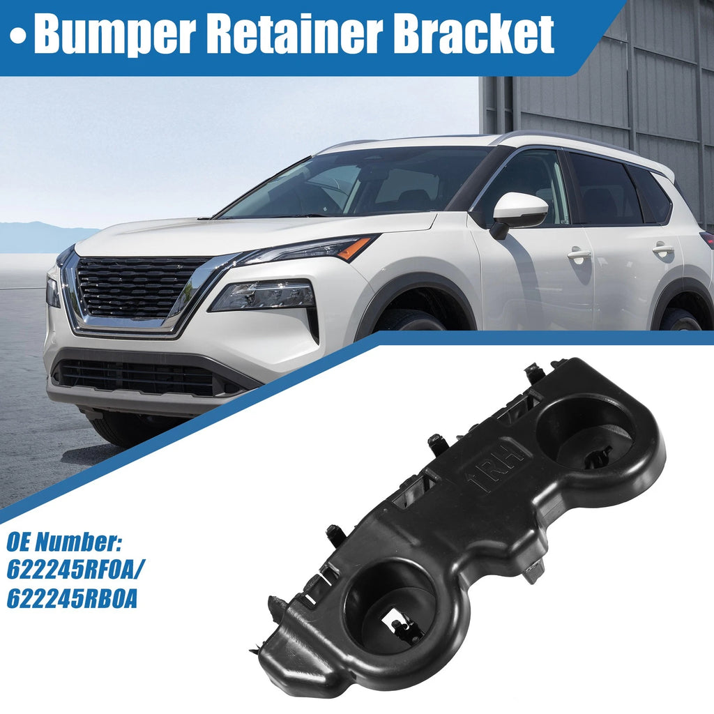 Right Passenger Side Bumper Bracket No. 622245RB0A for Nissan Kicks (2017–2020)