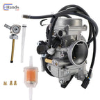 Carburetor & Fuel Petcock Valve for Honda Shadow VLX 600 VT600 VT600CD (2004–2007)