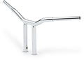 12" LA Choppers Kage Fighter Welded Straight-Riser Handlebar for Harley