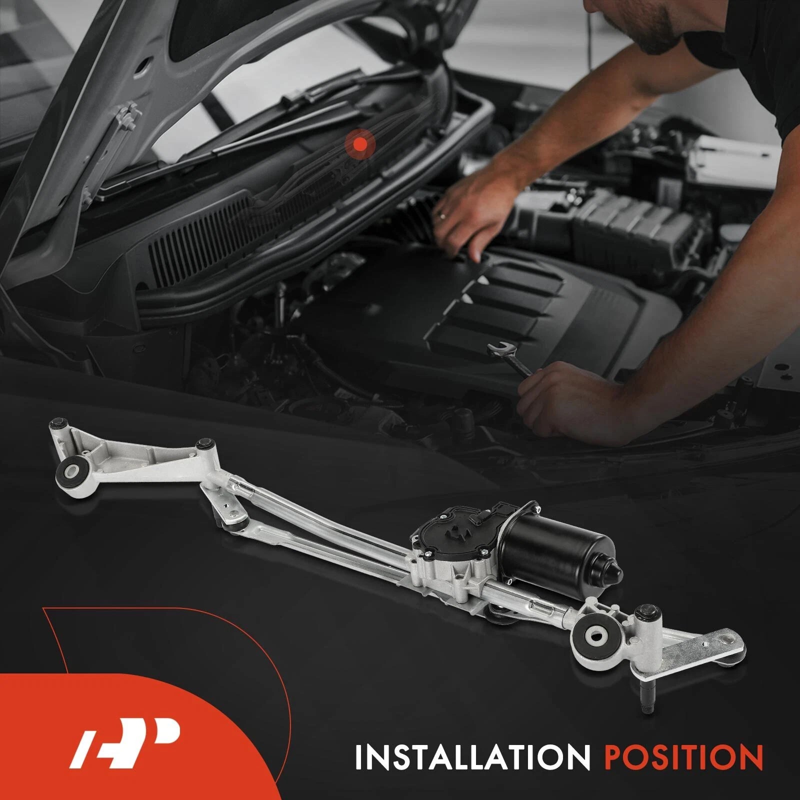 Wiper Motor & Linkage Assembly for Mercedes-Benz CLA250 (2014–2019)