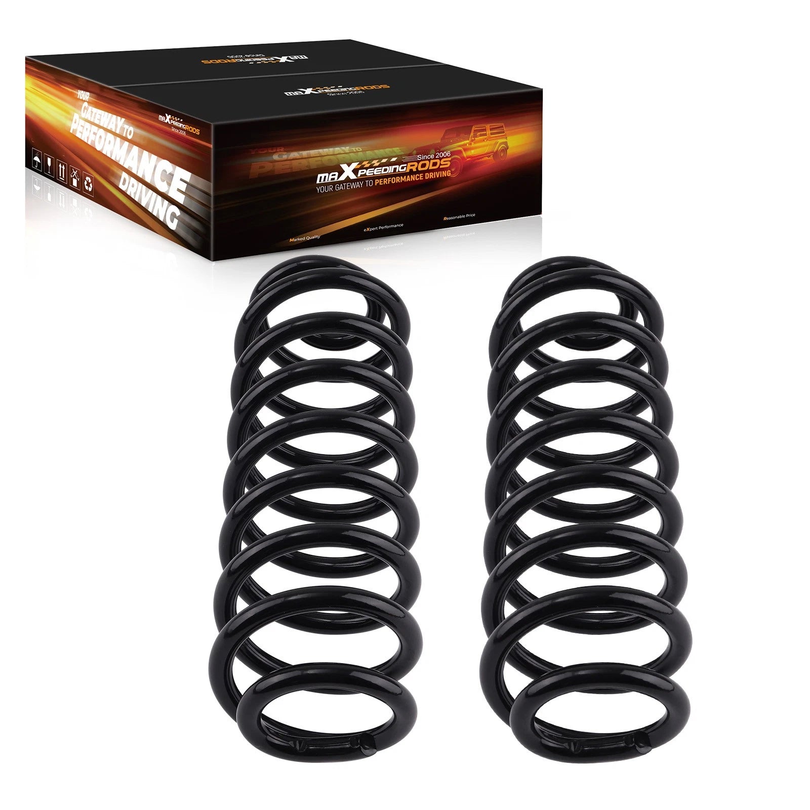 OE Rear Coil Springs for Chevrolet Suburban 1500 Avalanche GMC Yukon (2000–2013)
