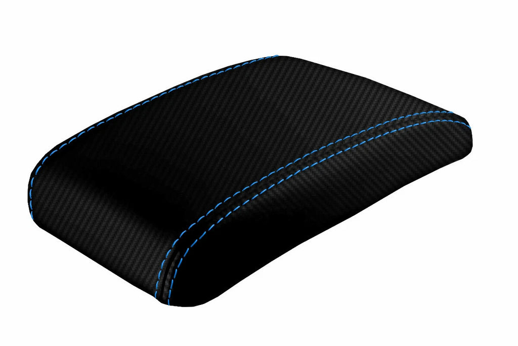Carbon Fiber Console Lid Armrest Cover for Subaru Impreza (2000–2007)
