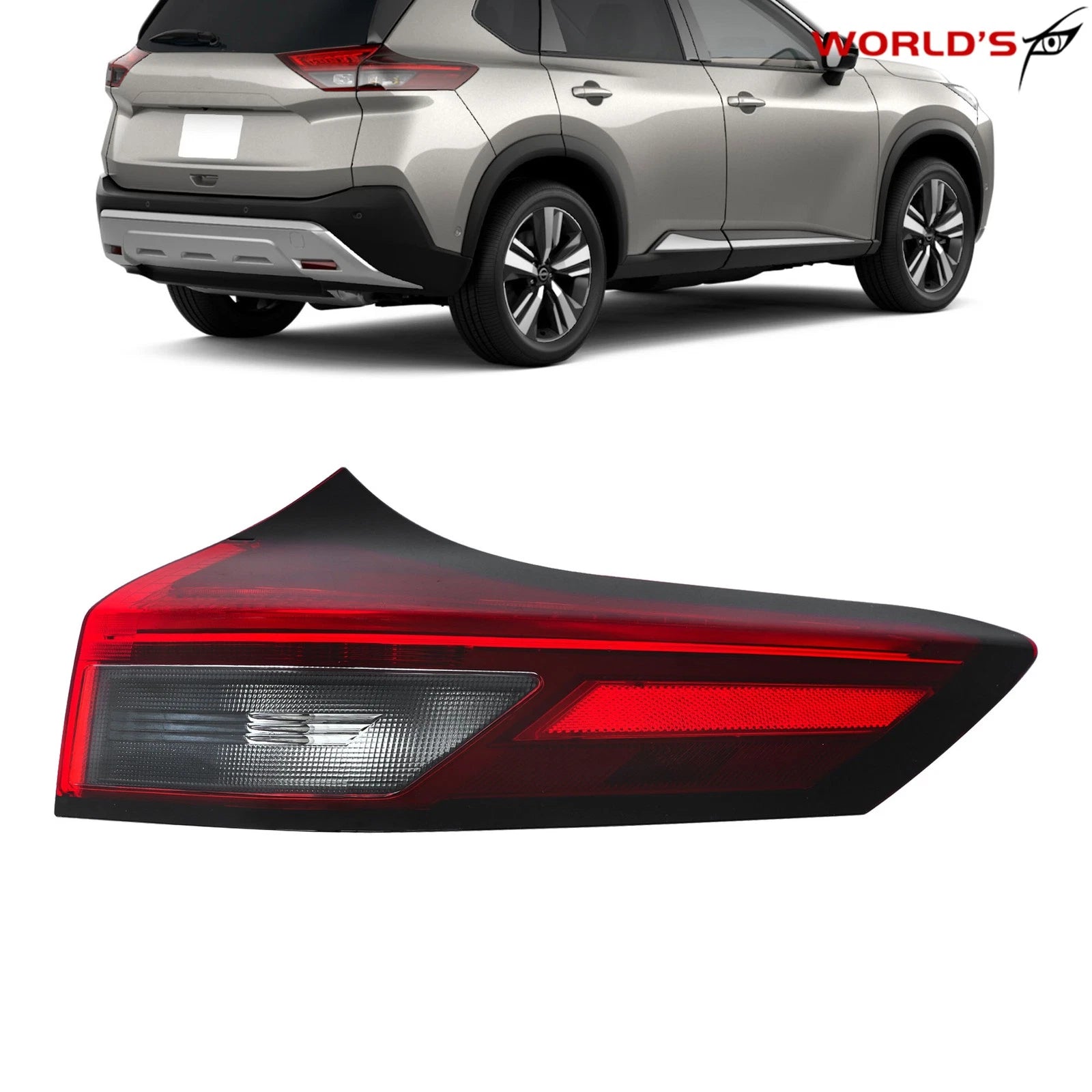 LED Tail Light for Nissan Rogue (2021–2023) Right Passenger Side