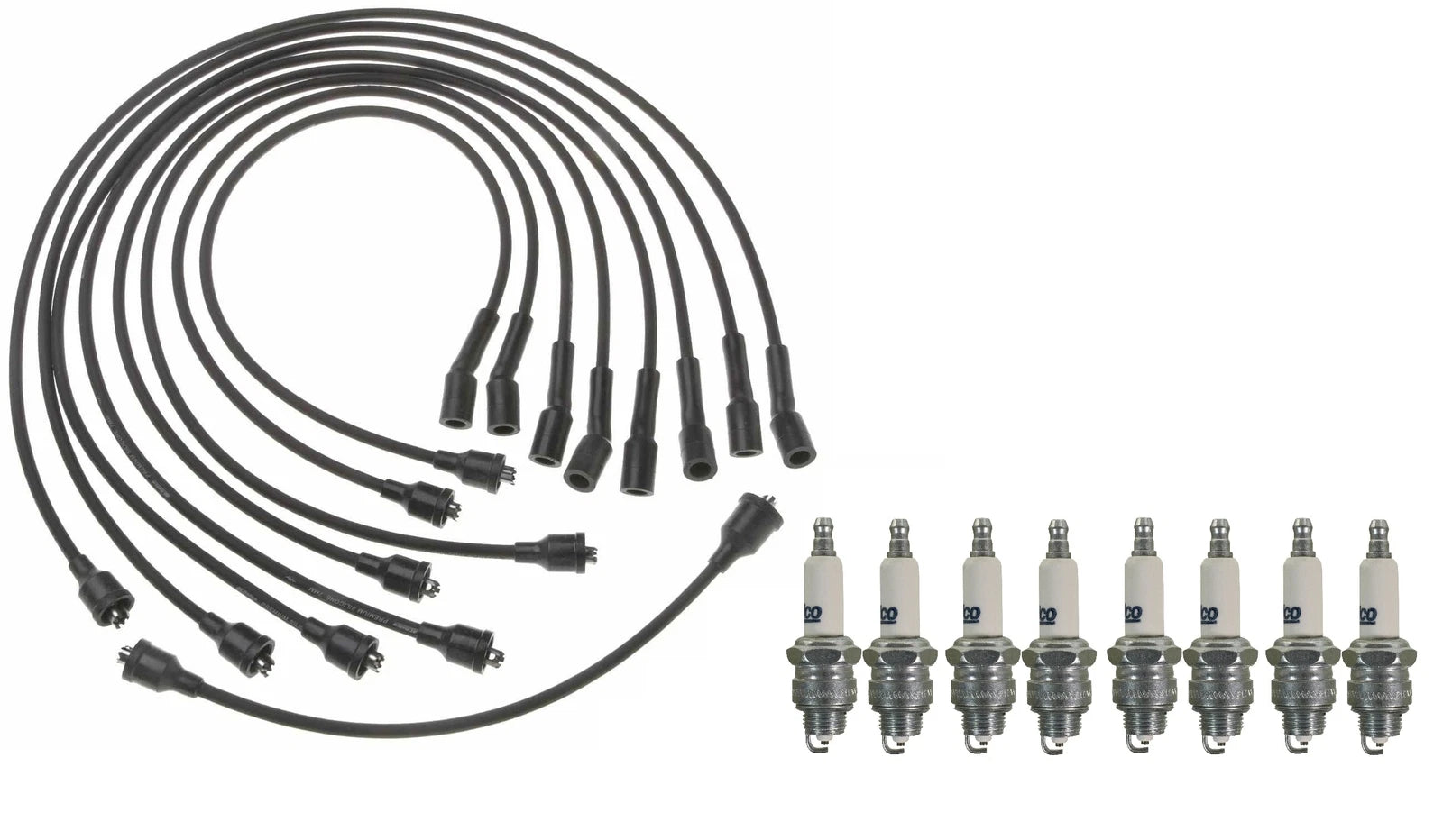 Set of 8 Ignition Wires for Chevy Chevelle V8 (1964–1977)