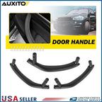 Set of 3 Black Interior Handle Trim for BMW X5 X6 F15 F16 (2014–2018)