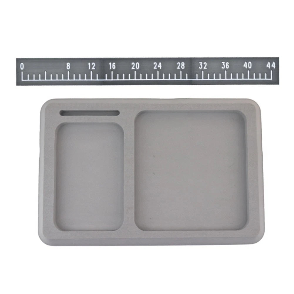 Boat Phone Holder with Graduated Fish Ruler, Stain Resistant Design