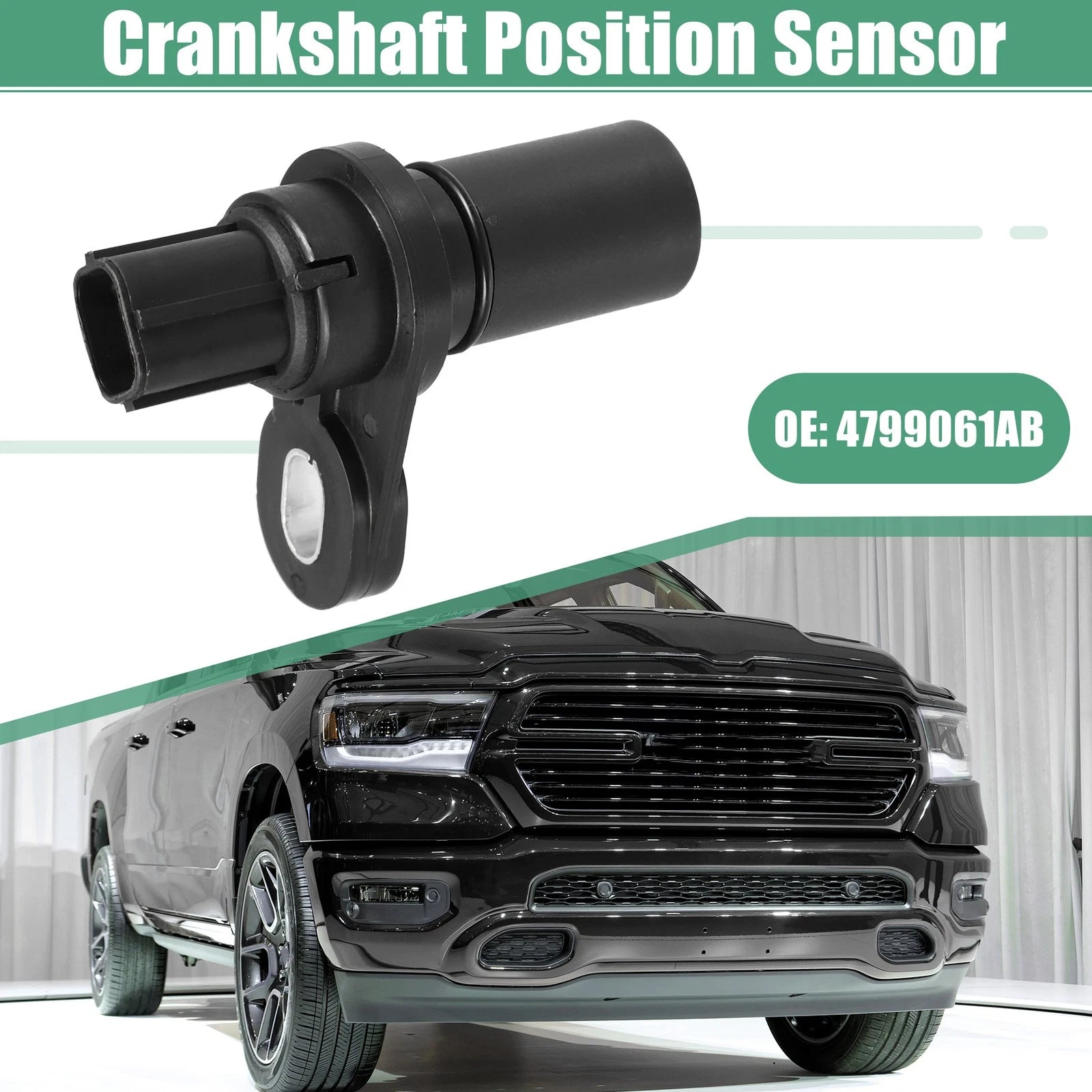 Crankshaft Position Sensor 4799061AB for Dodge Ram 3500 (2003–2010)