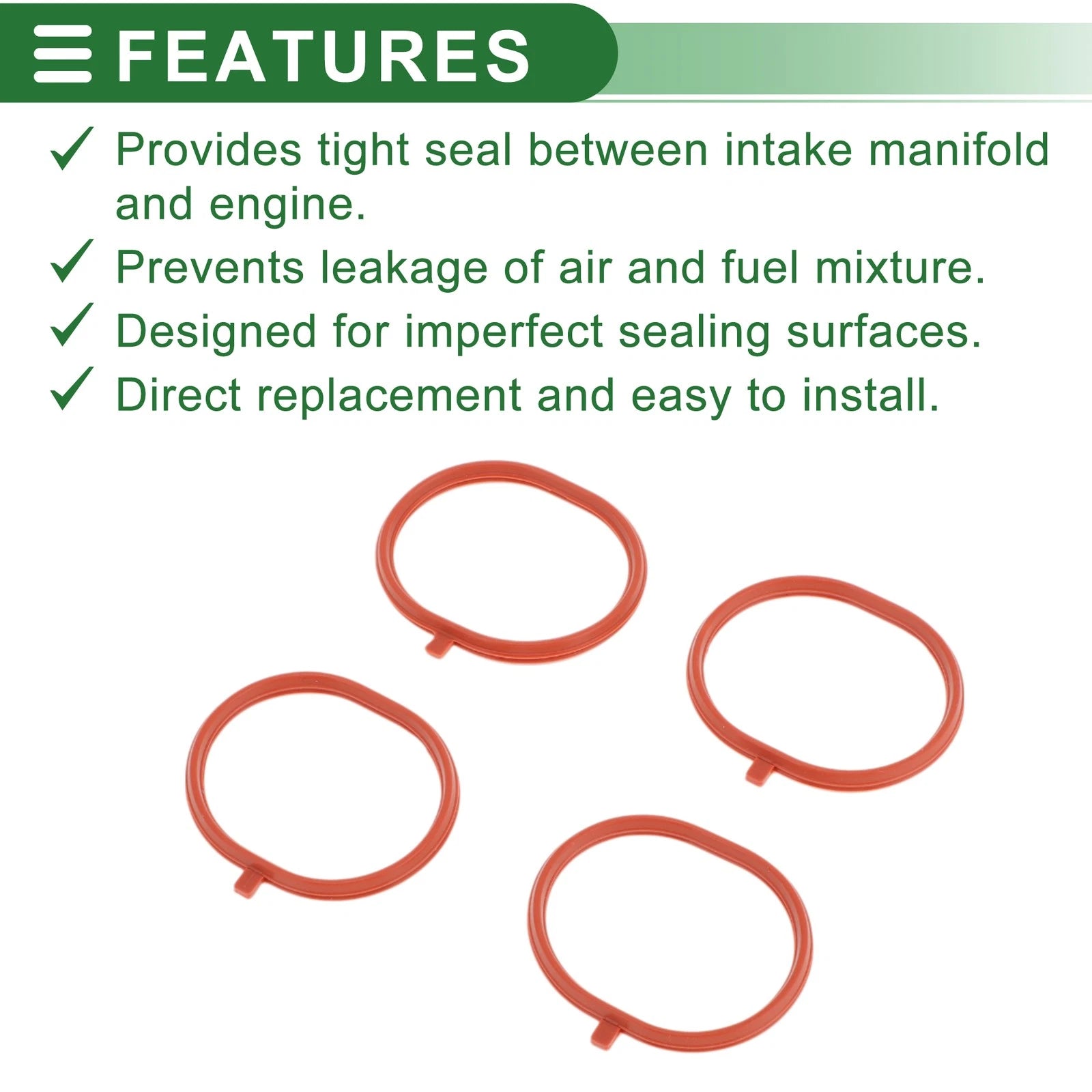 Engine Intake Manifold Gasket for Honda Fit (2015–2020) No. 17105-R0004