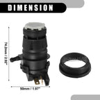 Windshield Washer Pump for Honda Civic 2006-2011 - Plastic Black