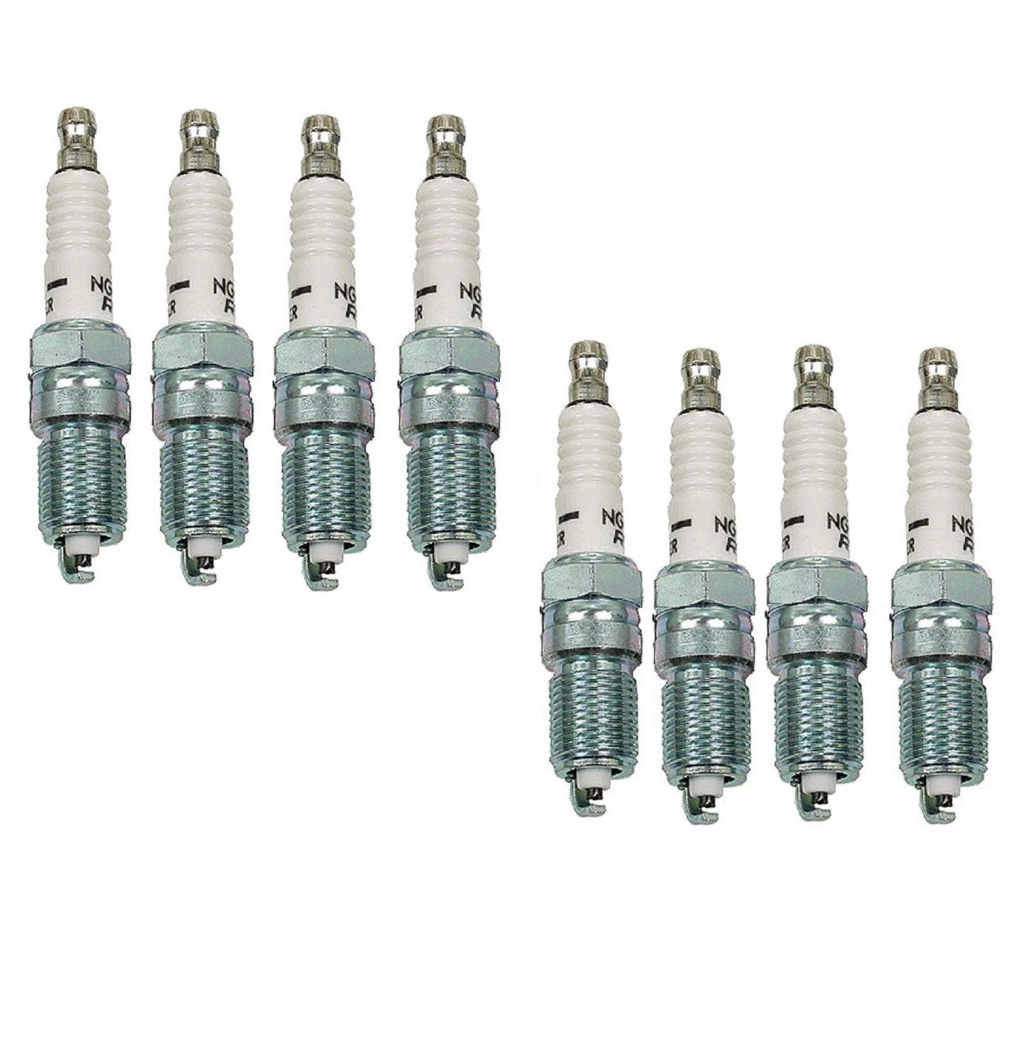 Set of 8 NGK 3951 V-Power Spark Plugs for (Made in Japan)